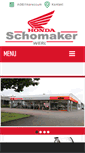 Mobile Screenshot of honda-schomaker.de